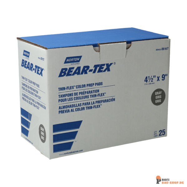 nortonschleifmittel/NORTON_schleifmittel_63642506167 Standard Sheets Norton Thin Flex NOR Beartex 114.3x228.6 Grit UFINE_147980